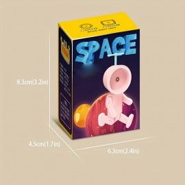 1pc Robot Design Book Light, LED Mini Cute Book Light, Desktop Decoration Atmosphere Light, Cartoon Gift Night Light, Space Magnetic Night Light, Can Be Used As A Mobile Phone Holder