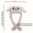 Cute Rabbit Ear Hat Glowing Hat with Moving Ears
