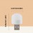 10pcs Mini USB Night Light Warm White Eye Protection Book Reading Light USB Plug Computer Mobile Power Charging LED Night Lamp