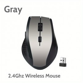 2.4Ghz Wireless Mouse, For Computer PC Gaming Mouse With USB Receiver Laptop Accessories For Windows Win 7/2000/XP/Vista.