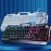 V2 Computer Wired Keyboard E-sports Gaming Typing Office Universal USB Plug-in Hair Light Keyboard Available For Windows System
