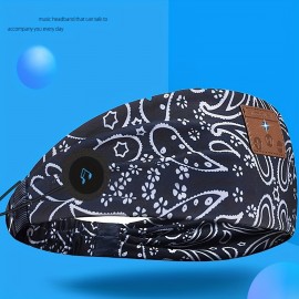 BT Headband, Cozy Wireless Band Headband Sleep Headphones Sleep Mask With Thin HD Stereo Speakers Perfect For Side Sleepers, Sport, Yoga, Travel Best Gift Ideas Perfect For Sports