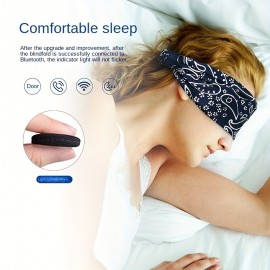 BT Headband, Cozy Wireless Band Headband Sleep Headphones Sleep Mask With Thin HD Stereo Speakers Perfect For Side Sleepers, Sport, Yoga, Travel Best Gift Ideas Perfect For Sports